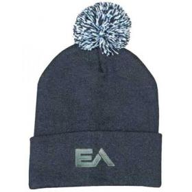 E153 Acrylic Pom Pom Beanie Hat