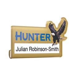 Cheap Stationery Supply of E076 Acrylic Name Window Badge Office Statationery