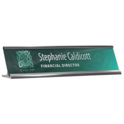 Cheap Stationery Supply of E076 Reusable Desk Nameplate Holder & Insert Office Statationery