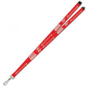 E073 15mm Flat Polyester Lanyard