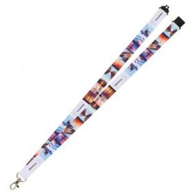 E073 25mm Flat Polyester Lanyard