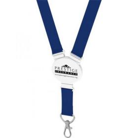 E072 Elliptical Shape Snap Lanyard