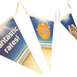 Cheap Stationery Supply of E067 Triangular Paper Bunting Office Statationery
