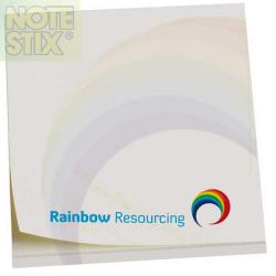 Cheap Stationery Supply of E054 Square NoteStix Adhesive Pads 75 x 75mm Office Statationery