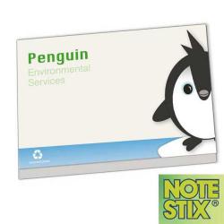 Cheap Stationery Supply of E054 NoteStix Recycled Adhesive Pads 105 x 75mm Office Statationery