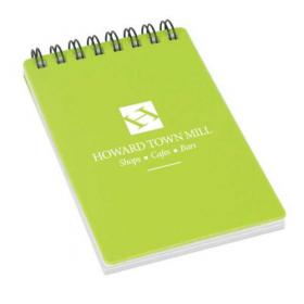 E057 A6 Enviro-Smart Polyprop Pop Wiro Notebook