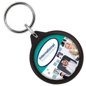 E114 Round Plastic Key Ring