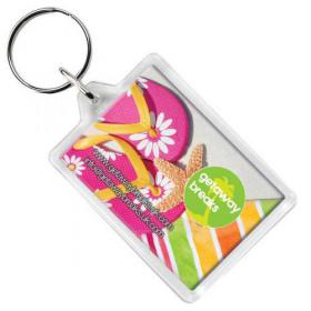 E114 Rectangular Key Ring