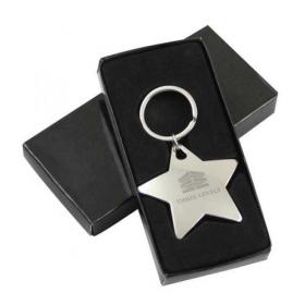 E115 Star Shaped Key Ring