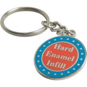 E115 Synthetic Hard Enamel Key Ring