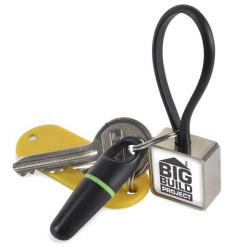 Cheap Stationery Supply of E115 Metal Block Key Ring Office Statationery