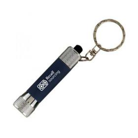 E117 McQueen Soft Touch Torch Key Ring
