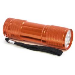 Cheap Stationery Supply of E119 Metal 9 LED Torch Office Statationery