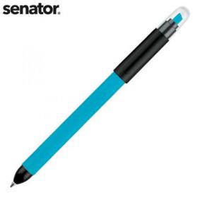 E052 senator Duo Polished Plastic Multifunction Ballpen & Highlighter