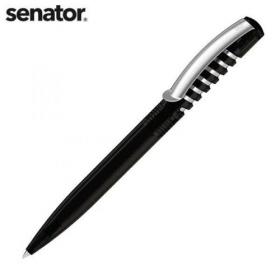 E026 senator New Spring Metal Clear Plastic Ballpen