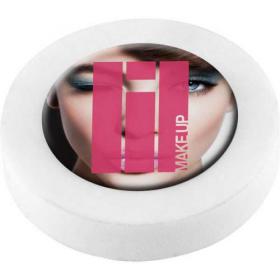 E048 Circular Eraser with Plastic Insert - Full Colour