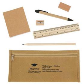 E049 Eco Pencil Case Set