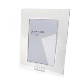 E101 5 x 7 inch Silver Plated Photo Frame