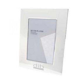 E101 4 x 6 inch Silver Plated Photo Frame